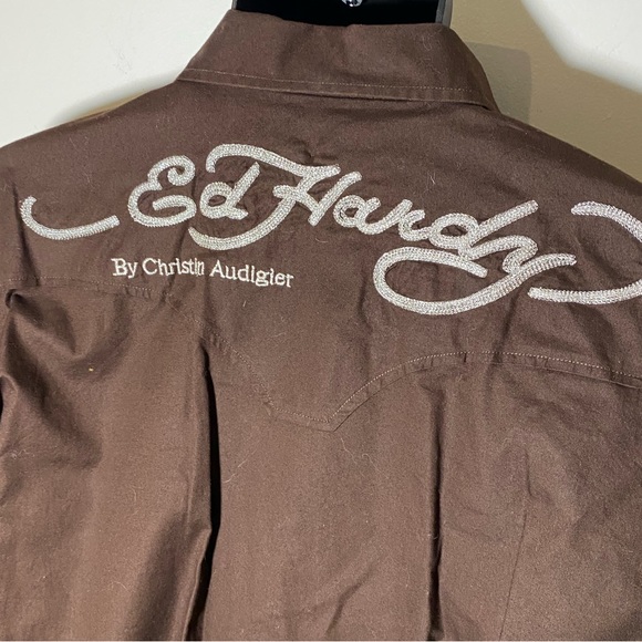Ed Hardy Western shirt - Picture 9 of 9